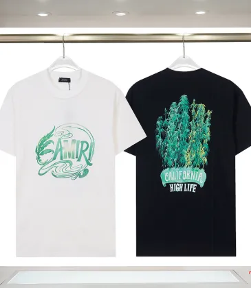 Amiri T-shirts 270g Black/White #A53121 Amiri T-shirts 270g Black/White #A53121