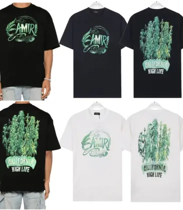 Amiri T-shirts Black/White #A52886 Amiri T-shirts Black/White #A52886