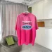 Balenciaga T-shirts for Men Bold Logo Graphics Streetwear Edge Black/White/Red #A54219