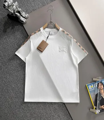 Burberry T-Shirts for MEN Black/White #A52438 Burberry T-Shirts for MEN Black/White #A52438