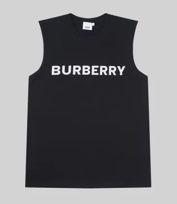 Burberry T-Shirts for MEN Vest Black/White #A53332 Burberry T-Shirts for MEN Vest Black/White #A53332
