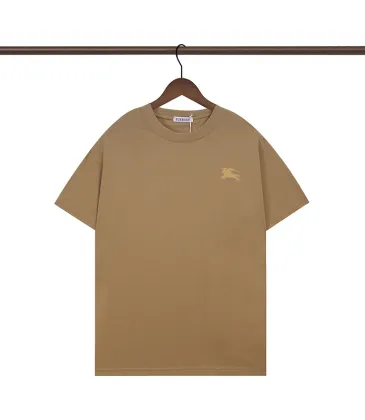Burberry T-Shirts for MEN White/Black/Brown #A51698 Burberry T-Shirts for MEN White/Black/Brown #A51698