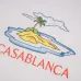 Casablanca T-Shirts 260g Black/White  #A53065