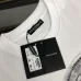 D&amp;G T-Shirts for MEN Dolceamp; Gabbana Logo Embroidery T-Shirt Black/White  #A53933