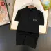 D-ior T-shirts Polo for men Solid Color Black/White #A46601