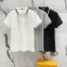 D-ior T-shirts for men Solid Color Black/White #A46598