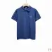 D-ior T-shirts for men Solid Color Buttons Black/White/blue #A46600