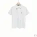 D-ior T-shirts for men Solid Color Buttons Black/White/blue #A46600