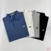 D-ior T-shirts for men Solid Color Buttons Black/White/blue #A46600