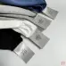 D-ior T-shirts for men Solid Color Buttons Black/White/blue #A46600