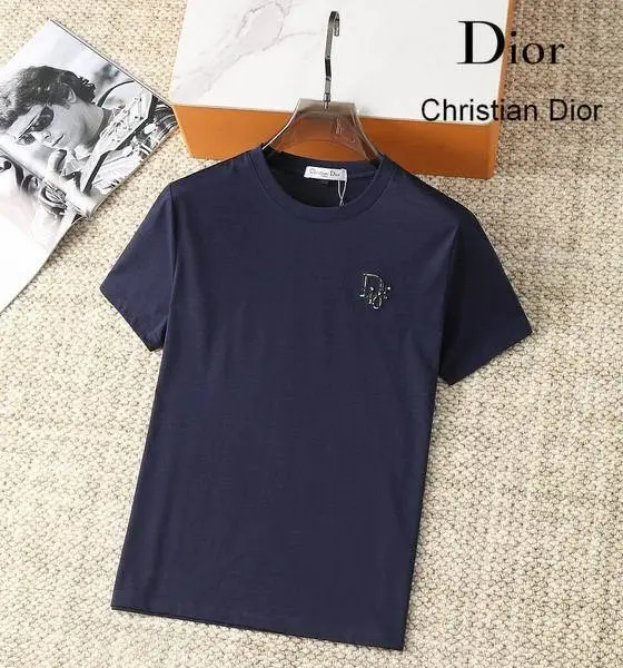 D-ior T-shirts for men Solid Color Crew Neck #A46432