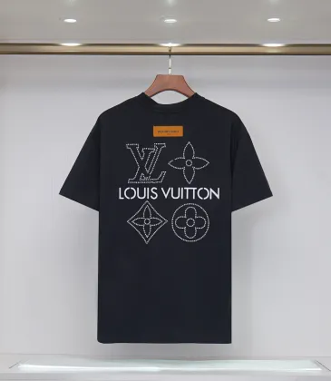 Black/White T - Shirt With Rhinestone Logo And Brand Detailing #A54244 Black/White T - Shirt With Rhinestone Logo And Brand Detailing #A54244