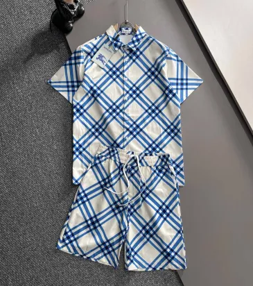 Burberry Tracksuits for Burberry Short Tracksuits for men #A67048