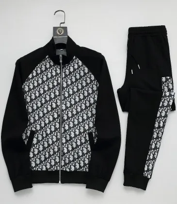 Dior tracksuits for Dior Long Tracksuits for men #A67087