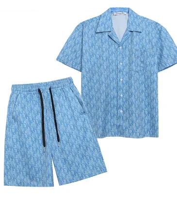Dior tracksuits for Dior Short Tracksuits for men #A60899