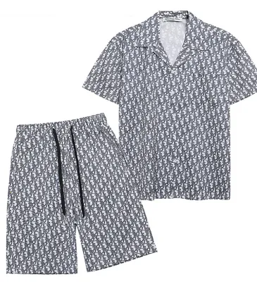 Dior tracksuits for Dior Short Tracksuits for men #A60901