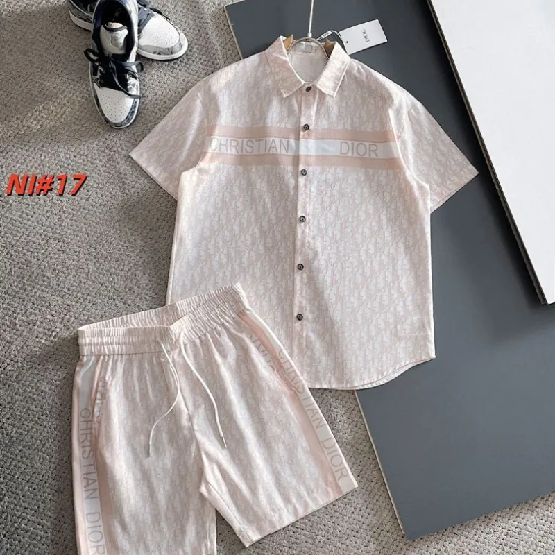 Dior tracksuits for Dior Short Tracksuits for men #A61302