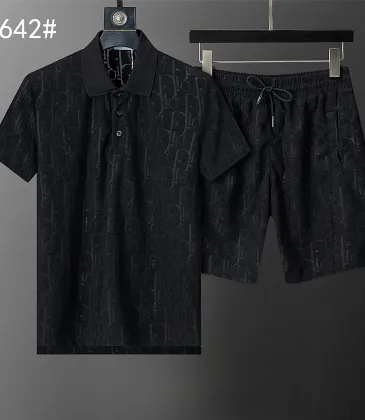 Dior tracksuits for Dior Short Tracksuits for men #A61388