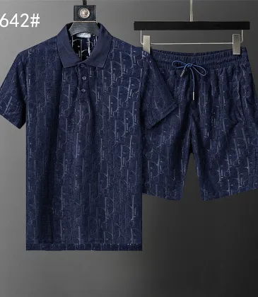 Dior tracksuits for Dior Short Tracksuits for men #A61389