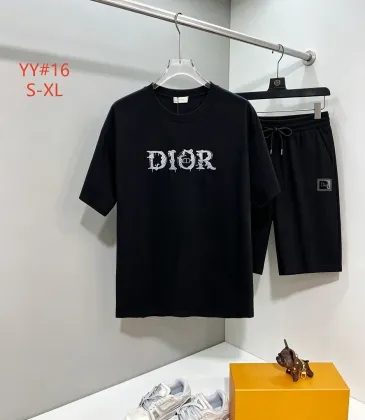 Dior tracksuits for Dior Short Tracksuits for men #A65731