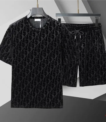 Dior tracksuits for Dior Short Tracksuits for men #A65809