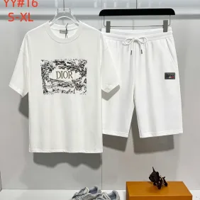 Dior tracksuits for Dior Short Tracksuits for men #A66519
