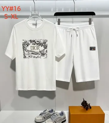 Dior tracksuits for Dior Short Tracksuits for men #A66519