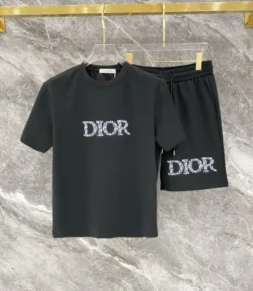 Dior tracksuits for Dior Short Tracksuits for men #A67021
