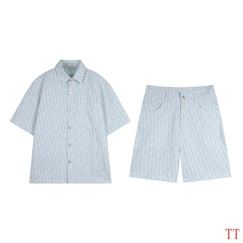 D-ior tracksuits for D-ior Short Tracksuits for men Denim suit #A52993