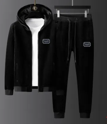 D-ior tracksuits for D-ior Short Tracksuits for men Fleece-lined and thickened #A58007
