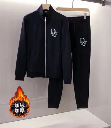 D-ior tracksuits for D-ior Short Tracksuits for men Fleece-lined and thickened #A58015