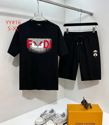 Fendi Tracksuits for Fendi Short Tracksuits for men #A65730