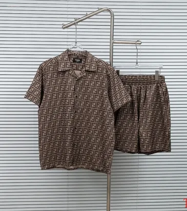 Fendi Tracksuits for Fendi Short Tracksuits for men #A66772