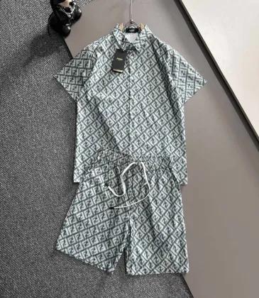 Fendi Tracksuits for Fendi Short Tracksuits for men #A67046