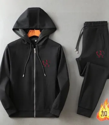  Tracksuits for Men's long tracksuits Fleece-lined and thickened #A58019