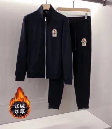 Moncler Tracksuits for MEN Fleece-lined and thickened #A58012