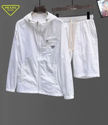 Prada Tracksuits for Prada Short Tracksuits for men Sun protection #A63340 Prada Tracksuits for Prada Short Tracksuits for men Sun protection #A63340
