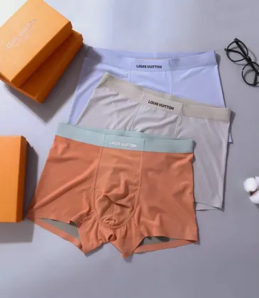 Louis Vuitton Underwears for Men Soft skin-friendly light and breathable (3PCS) #A37487 Louis Vuitton Underwears for Men Soft skin-friendly light and breathable (3PCS) #A37487