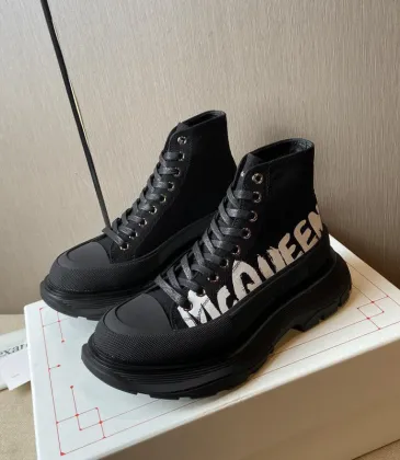 Alexander McQueen High Boots for Men Women McQueen Sneakers #999922103 Alexander McQueen High Boots for Men Women McQueen Sneakers #999922103