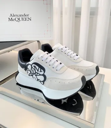 Alexander McQueen Shoes for Unisex McQueen Sneakers #A27301 Alexander McQueen Shoes for Unisex McQueen Sneakers #A27301