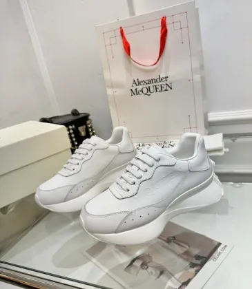 Alexander McQueen Shoes for Unisex McQueen Sneakers #A55837 Alexander McQueen Shoes for Unisex McQueen Sneakers #A55837