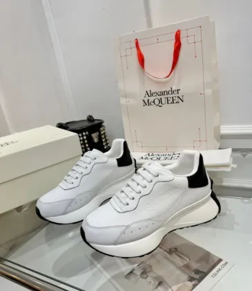 Alexander McQueen Shoes for Unisex McQueen Sneakers #A55839 Alexander McQueen Shoes for Unisex McQueen Sneakers #A55839