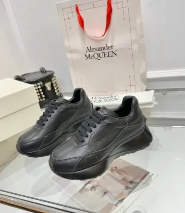 Alexander McQueen Shoes for Unisex McQueen Sneakers #A55841 Alexander McQueen Shoes for Unisex McQueen Sneakers #A55841