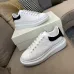 Alexander McQueen Shoes for Unisex McQueen Sneakers Small white shoes women's 2022 new couple all-match thick-bottomed sponge cake to increase sports and leisure leather board shoes #999924913 Alexander McQueen Shoes for Unisex McQueen Sneakers Small white shoes women's 2022 new couple all-match thick-bottomed sponge cake to increase sports and leisure leather board shoes #999924913