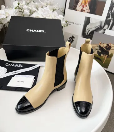Chanel shoes for Women Luxury Designer Sheepskin Leather Ankle Boot #A54032 Chanel shoes for Women Luxury Designer Sheepskin Leather Ankle Boot #A54032