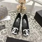 Chanel Ballet Flats with Logo For Women #A54799 Chanel Ballet Flats with Logo For Women #A54799