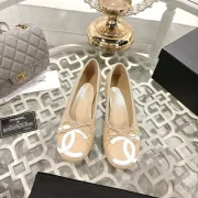 Chanel Ballet Flats with Logo For Women #A54801 Chanel Ballet Flats with Logo For Women #A54801