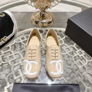Chanel Ballet Flats with Logo For Women #A54805 Chanel Ballet Flats with Logo For Women #A54805