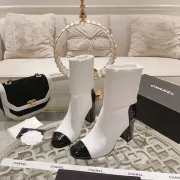 Chanel Boots For Women White #A54810 Chanel Boots For Women White #A54810