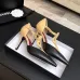 Chanel Two Tone Double C Pointed Toe Slingback Stiletto Pumps #A66679